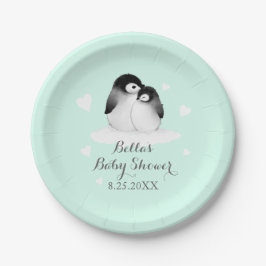 Mint Penguin Papier Bord