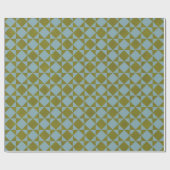 Mint Pine Diamond Tile  Cadeaupapier (Vlak)