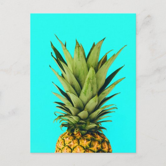 Mint Pineapple Bovenste Briefkaart (Voorkant)