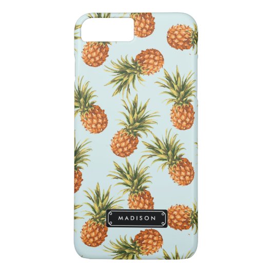 Mint Pineapple Persoonlijk Case-Mate iPhone Case (Achterkant)