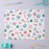 Mint & Pink CANDY Christmas Tissue Paper Tissuepapier (Craft)