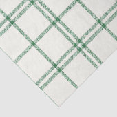Mint Plaid Tissuepapier (Detail)