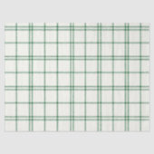 Mint Plaid Tissuepapier (Voorkant)