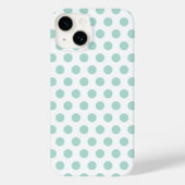 Mint Polka Dot Case-Mate iPhone Case (Achterkant)