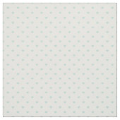 Mint polka dot harten stof (Swatch)