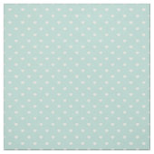 Mint polka dot harten stof (Swatch)