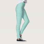 Mint Polka Dot'Women's Leggings (Rechts)