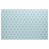 Mint Quatrefoil Ikat met aangepaste blauwe achterg Stof (Yard (91,4 cm))