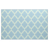 Mint Quatrefoil Ikat met aangepaste blauwe achterg Stof (Fat Quarter)