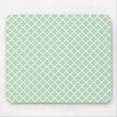 Mint Quatrefoil Muismat (Voorkant)