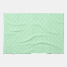 Mint Quatrefoil