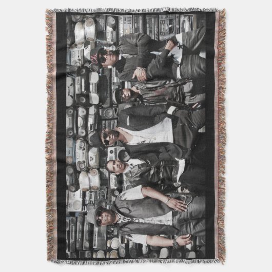 Mint Radio Throw Blanket Deken (Voorkant Verticaal)