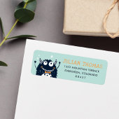Mint | Retouradres van klein monster Etiket