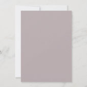 Mint Rose Botanical Romance Wedding Kaart (Achterkant)