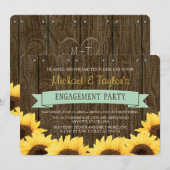 MINT RUSTISCHE ZONLOWER ENGAGEMENT ARTIJ KAART (Voorkant / Achterkant)