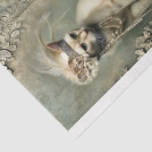 Mint Sage Allure Roaring 20's Matchende Collectie Tissuepapier (Detail)