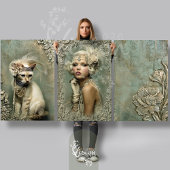 Mint Sage Allure Roaring 20's Matching Set Inpakpapier Vel