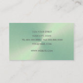 Mint Sheen Visitekaartje (Achterkant)