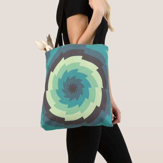 Mint Shockwave Tote Bag (Dichtbij)
