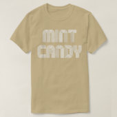 Mint Snoep  Retro 70s 80s Funny 813 T-shirt (Design voorkant)