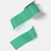 Mint Solid Color Satijnen Lint (Achterkant)
