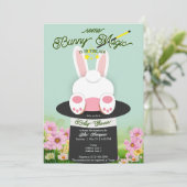 Mint Sommige Konijntje Magisch Pet Trick Garden Ba Kaart (Staand voorkant)