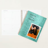 Mint Sparkle Uw foto Gepersonaliseerde offerte Planner (Display)