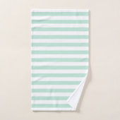 Mint Stripe Bad Handdoek (Handdoek)