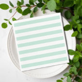 Mint stripe servet