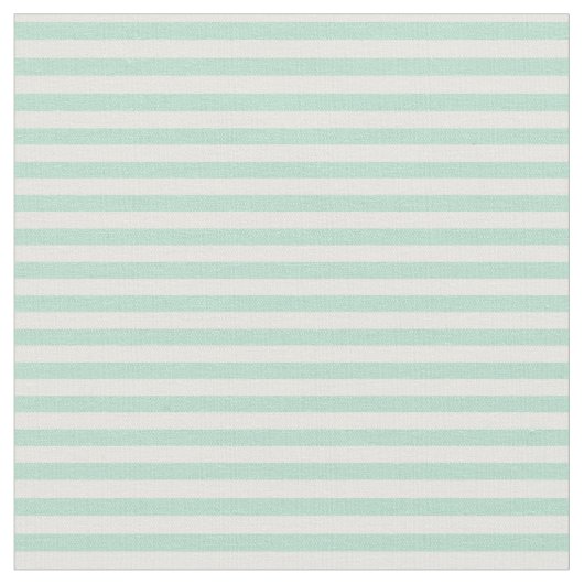 Mint stripe stof (Close Up)