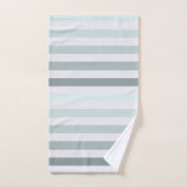 Mint Stripes Ombre Bad Handdoek (Handdoek)