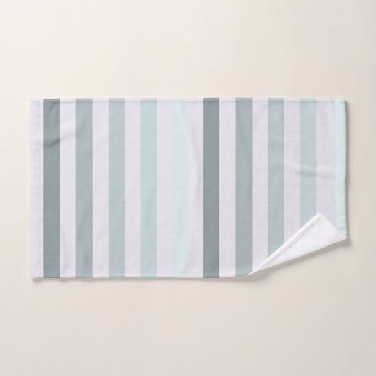 Mint Stripes Ombre Bad Handdoek (Handdoek)