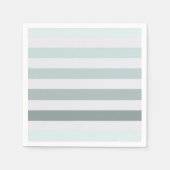 Mint Stripes Ombre Servet (Voorkant)
