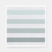 Mint Stripes Ombre Servet (Voorkant)
