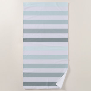 Mint Stripes Ombre Strandlaken