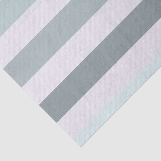 Mint Stripes Ombre Tissuepapier (Detail)