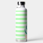 Mint Swirl Ice Cream Striped Persoonlijk Waterfles (Rechts)