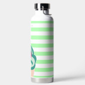 Mint Swirl Ice Cream Striped Persoonlijk Waterfles (Links)