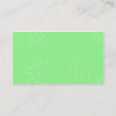 Mint Swirl Visitekaartje (Achterkant)