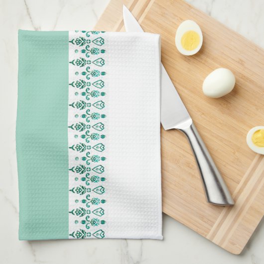 "Mint Tea" keukenhanddoek (Quarter Fold)