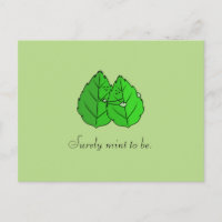 Mint to be-Briefkaart