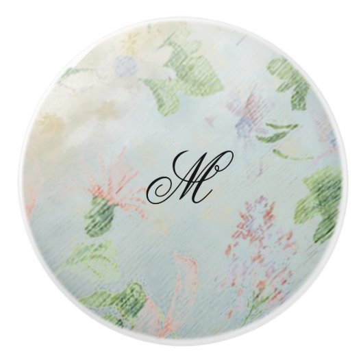 "Mint to be" keramische deurknop Keramische Knop (Voorkant)