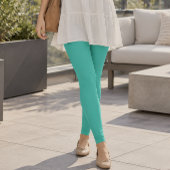 Mint Turquoise Effen Leggings
