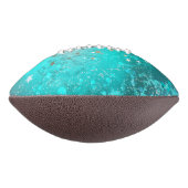 Mint Turquoise Foil Achtergrond American Football (Gedraaid 90)