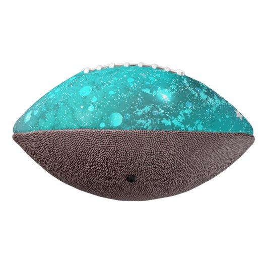Mint Turquoise Foil Achtergrond American Football (Gedraaid 270)