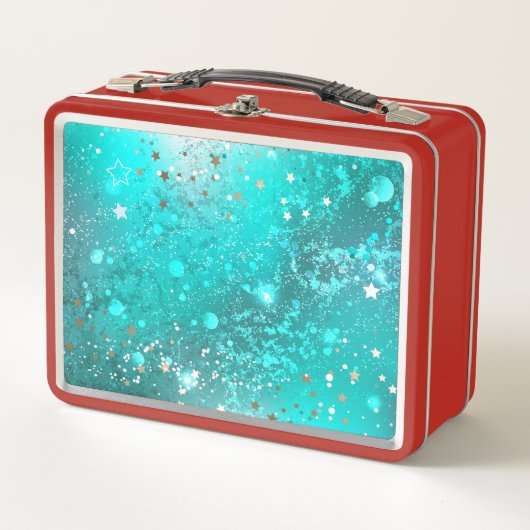 Mint Turquoise Folie Achtergrond (Voorkant)