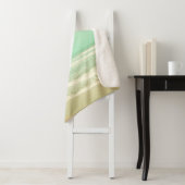 Mint turquoise retro strand background,,beac sherpa deken (In situ)