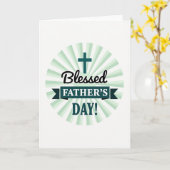 Mint Vaderdag Zon Kaart (Gele Bloem)