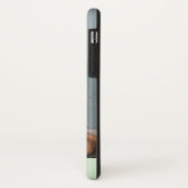 Mint | Verticaal foto monogram gepersonaliseerd Case-Mate iPhone Case (Achterkant/links)