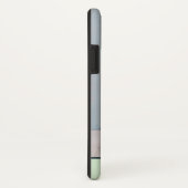 Mint | Verticaal foto monogram gepersonaliseerd Case-Mate iPhone Case (Achterkant/rechts)